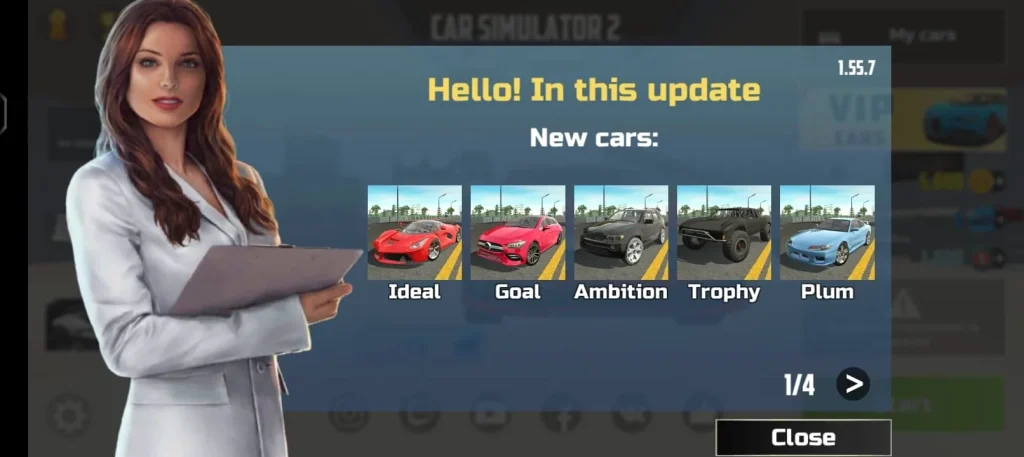 Car Simulator 2 Mod APK – VIP Access & Free Money for iOS/Android 11 svg%3E